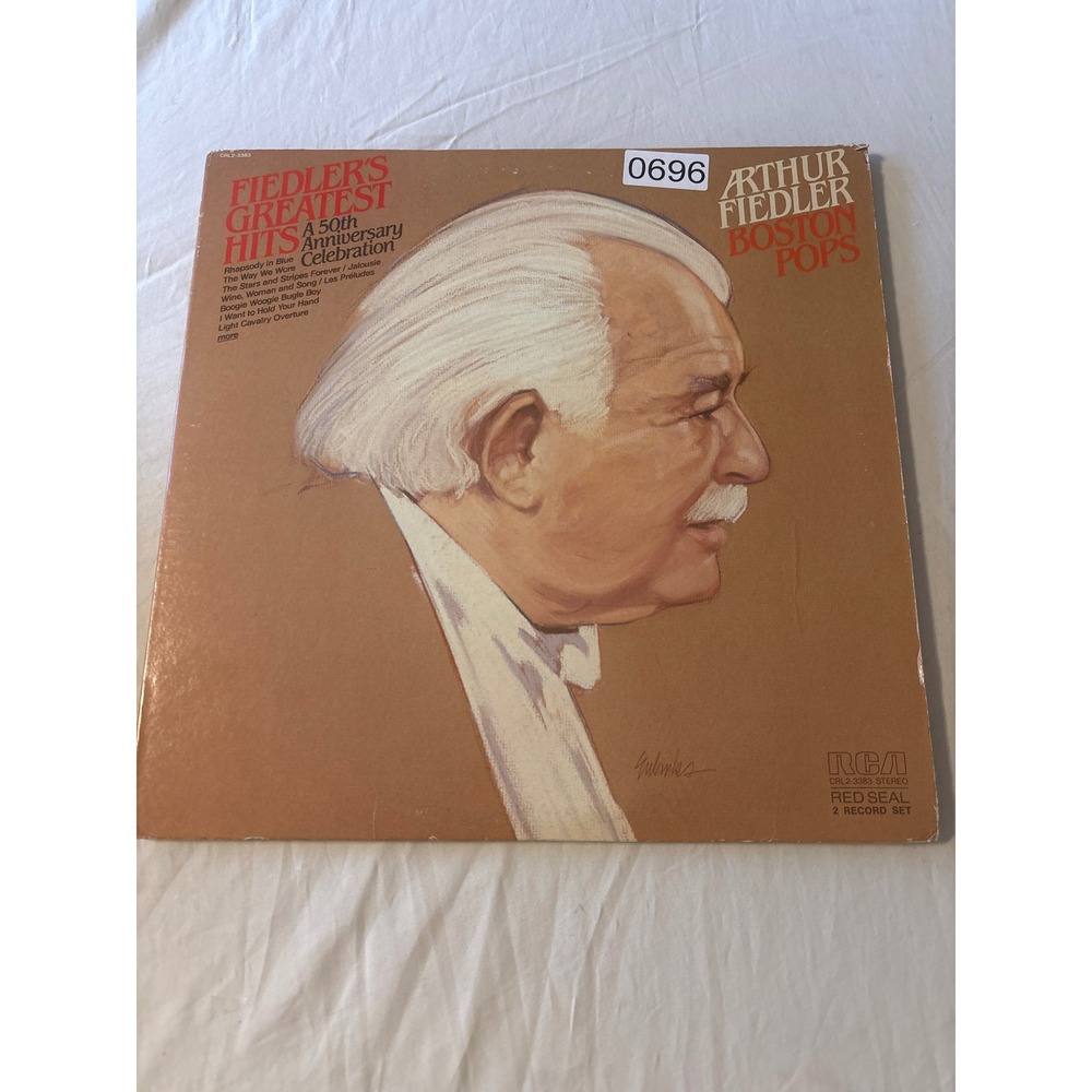 RCA Arthur Fiedler Boston Pops‎ Greatest Hits 2 LP Vinyl Record Set CRL2-3383